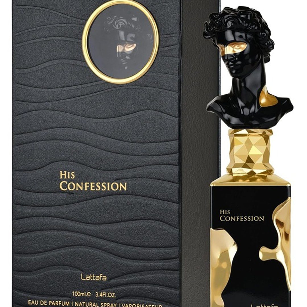 His Confession by Lattafa — bottle, front