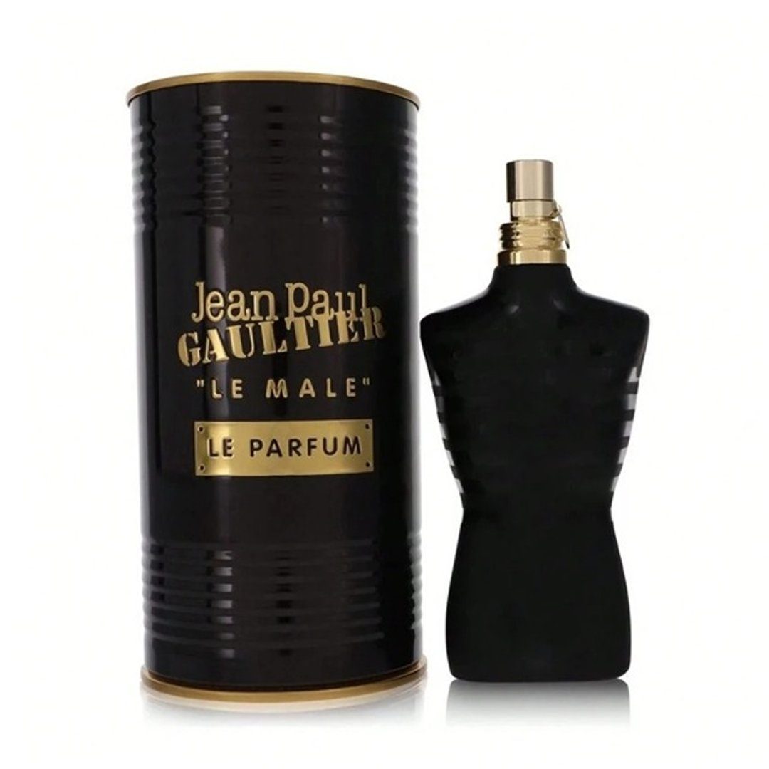 Jean Paul Gaultier Le Male Le Parfum bottle, front